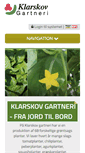 Mobile Screenshot of klarskovgartneri.dk